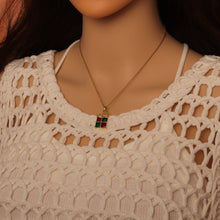 Load image into Gallery viewer, Christmas Gift box Pendant Link Chain Necklace , sku#LX964