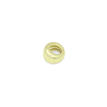 Load image into Gallery viewer, Plain Gold Oval Spacer Beads Pendant, Sku#LX966