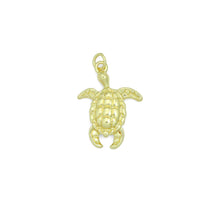 Load image into Gallery viewer, Gold Turtle Charm,Tortoise Charm Pendant, Sku#LX968