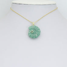 Load image into Gallery viewer, Natural Gemstone Snail Shape Pendant charm, Stone charm, Sku#LY34