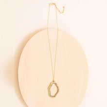 Load image into Gallery viewer, Labradorite Freestyle Pendant Necklace