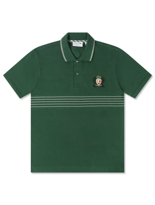 Lacoste Classic Fit Embroidered Shield Polo - Green