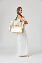 Load image into Gallery viewer, Lara Gold Tote Bag