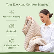 Load image into Gallery viewer, Waffle Weave Blanket