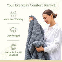 Load image into Gallery viewer, Waffle Weave Blanket