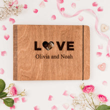Load image into Gallery viewer, Wooden Photo Album