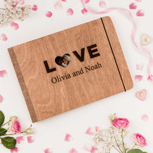 Load image into Gallery viewer, Wooden Photo Album