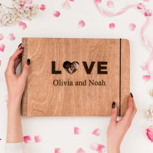 Load image into Gallery viewer, Wooden Photo Album