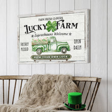 Load image into Gallery viewer, Lucky Farm St. Patrick's Day Sign