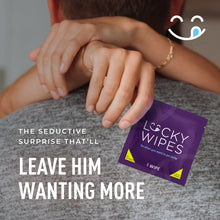 Load image into Gallery viewer, Strawberries and Cream Flavored Men's Wipes