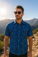 Load image into Gallery viewer, Men's Dot Camo UV Vented Fishing Shirt