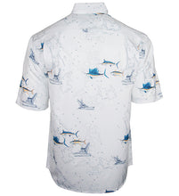 Load image into Gallery viewer, Men's Marine Charts UV Vented Fishing Shirt