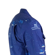 Load image into Gallery viewer, Men's Marine Charts UV Vented Fishing Shirt