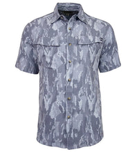 Load image into Gallery viewer, Men's Geo Camo UV Vented Fishing Shirt
