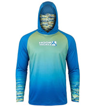Load image into Gallery viewer, Men's Mahi Camo UV Fishing Hoodie Gaiter
