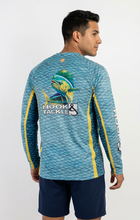 Load image into Gallery viewer, Men's Mahi Scales L/S UV Fishing Shirt