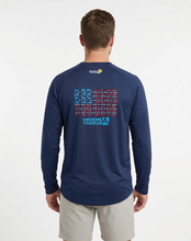 Load image into Gallery viewer, Men's American Fish L/S UV Fishing Shirt