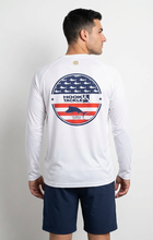 Load image into Gallery viewer, Men's Fins &amp; Stripes L/S UV Fishing Shirt
