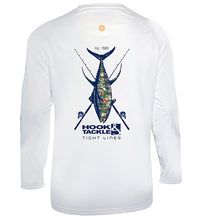 Load image into Gallery viewer, Youth Camo Tuna UV Fishing Shirt (8-20)