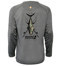 Load image into Gallery viewer, Youth Camo Tuna UV Fishing Shirt (8-20)