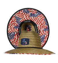 Load image into Gallery viewer, American Straw Hat