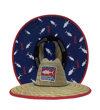 Load image into Gallery viewer, White Tuna Straw Hat