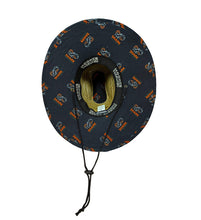 Load image into Gallery viewer, University of Miami Logo Straw Hat