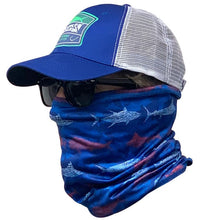 Load image into Gallery viewer, Fish &amp; Stripes Face &amp; Neck Gaiter