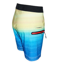 Load image into Gallery viewer, Men's Gradient Scales Stretch Boardshort