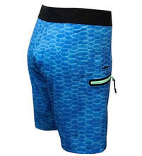 Load image into Gallery viewer, Men's Fish Scales Stretch Fishing Boardshort