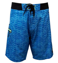 Load image into Gallery viewer, Men's Fish Scales Stretch Fishing Boardshort