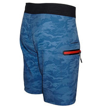 Load image into Gallery viewer, Men's Geo Camo Stretch Fishing Boardshort
