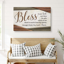 Load image into Gallery viewer, Bless Us Oh Lord Faith Sign IV