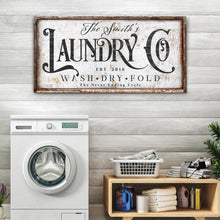 Load image into Gallery viewer, The Never Ending Cycle Laundry Sign