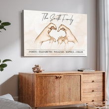 Load image into Gallery viewer, Mother's Day Sign Family Heart