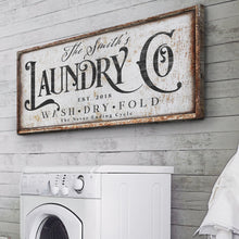 Load image into Gallery viewer, The Never Ending Cycle Laundry Sign