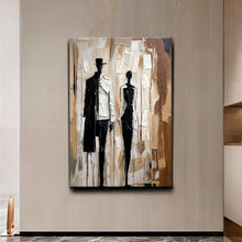 Load image into Gallery viewer, Modern Abstract Couple Wall Art