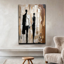 Load image into Gallery viewer, Modern Abstract Couple Wall Art