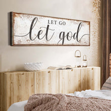 Load image into Gallery viewer, Let Go Let God Faith Sign V