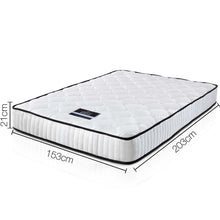 Load image into Gallery viewer, Giselle Bedding 21cm Mattress Tight Top Queen