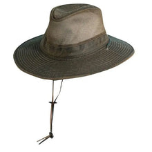 Load image into Gallery viewer, Dorfman Pacific Dickinson - Oilskin Outdoorsman Hat