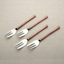 Load image into Gallery viewer, MEDICKI DESSERT/PASTRY FORK 4 PC. SET