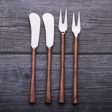 Load image into Gallery viewer, MEDICKI CHEESE FORK &amp; SPREADER 4 PC. SET