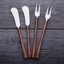 Load image into Gallery viewer, MEDICKI CHEESE FORK &amp; SPREADER 4 PC. SET