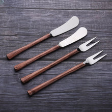 Load image into Gallery viewer, MEDICKI CHEESE FORK &amp; SPREADER 4 PC. SET