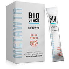 Load image into Gallery viewer, MetaWTR Hydration Fruit Punch - 10 Stick Pack
