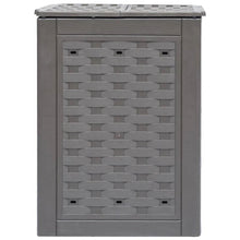 Load image into Gallery viewer, Set of 2 - Outdoor Garden 158 Gallon Compost Bin Set in Brown Plastic Rattan