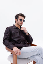 Load image into Gallery viewer, The Cremona Deep Brown Suede Leather Men Jacket