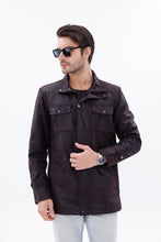Load image into Gallery viewer, The Cremona Deep Brown Suede Leather Men Jacket