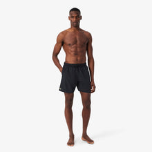 Load image into Gallery viewer, Lacoste Mid Length Swim Trunks - Black